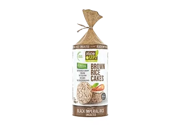 Galetes Rice Up brūno rīsu ar melnajiem rīsiem 120g