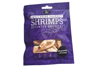Garneles čaumalā vītinātas SEA SNACKS 30g