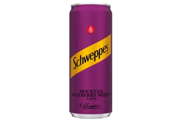 Gāz.dz. SCHWEPPES Blueb.Mojito 0,33L D