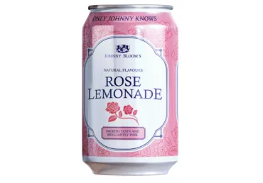 Gāzēts dzēr. JOHNNY BLOOM'S Rose 0,33L D