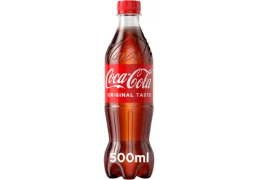 Gāzēts dzēriens COCA-COLA 0,5L PET D