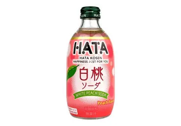 Gāzēts dzēriens HATAKOSEN White Peach Soda 0,3L D