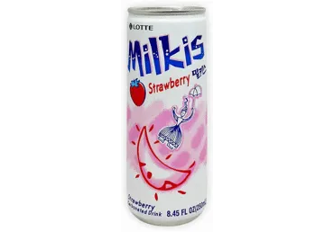 Gāzēts dzēriens MILKIS zemeņu 0,25L D
