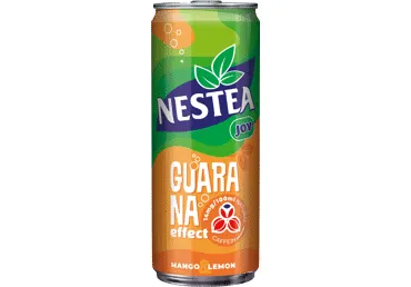 Gāzēts dzēriens NESTEA mango citrons guarāna 0,33L D