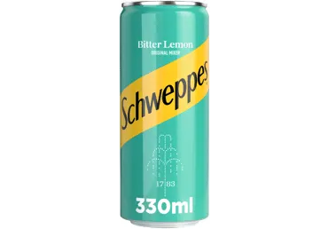 Gāzēts dzēriens SCHWEPPES Bitter Lemon 0,33L D