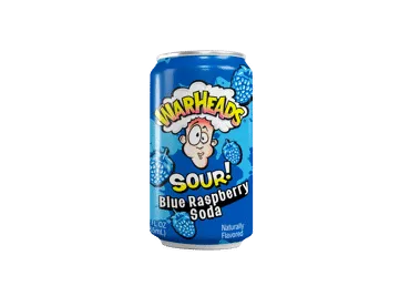 Gāzēts dzēriens WARHEADS Sour Blue Rasberry 0,33L D