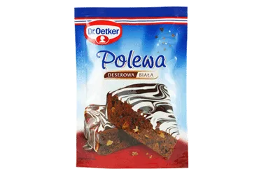 Glazūra DR.OETKER baltā ar šokolādi 100g