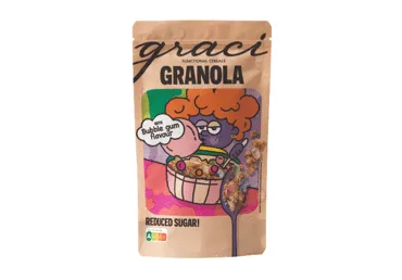 Granola GRACI ar kožļ.gumijas garšu 250g