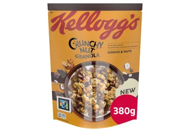 Granola KELLOGG'S šokolādes riekstu 380g