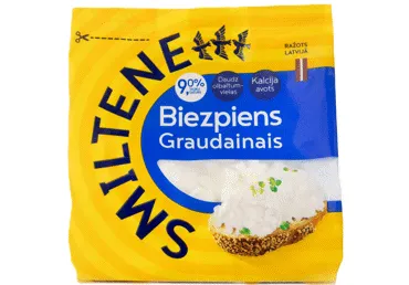Graudainais biezpiens 9% SMILTENE 200g
