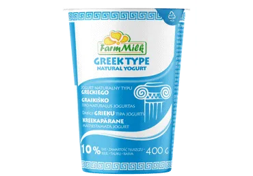 Grieķu jogurts FARM MILK 10% 400g
