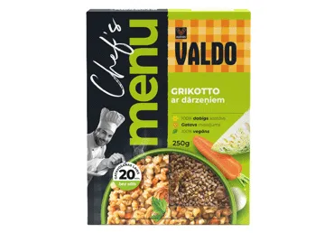 Grikotto VALDO  ar dārzeņiem 250g