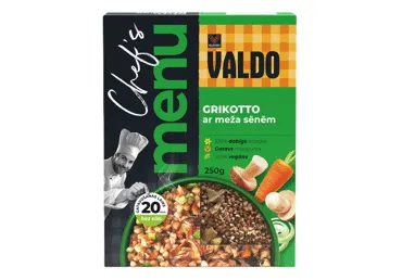 Grikotto VALDO ar meža sēnēm 250g