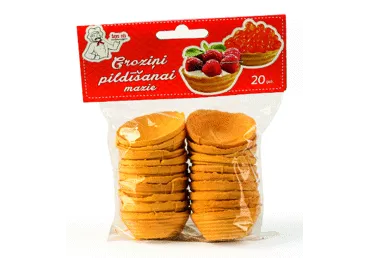 Groziņi pildīšanai mazie 20gab 60g