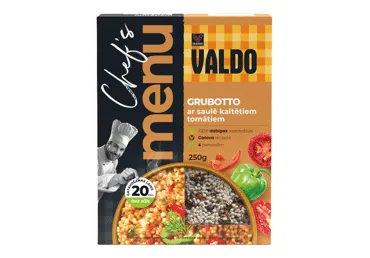 Grubotto VALDO ar saulē kaltētiem tomātiem 250g