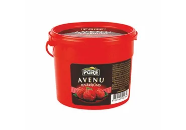 Ievārījums PŪRE aveņu 410g spainītī