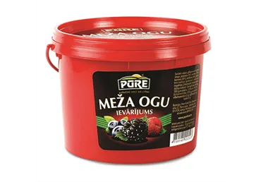 Ievārījums PŪRE meža ogu 900g spainī