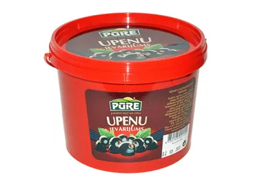 Ievārījums PŪRE upeņu 410g spainītī
