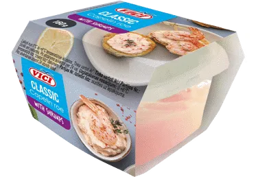 Ikru smēriņš ar garnelēm VIČI 160g