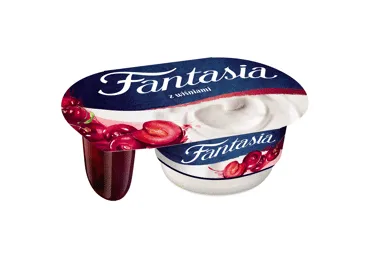 Jogurts FANTASIA ķiršu 118g