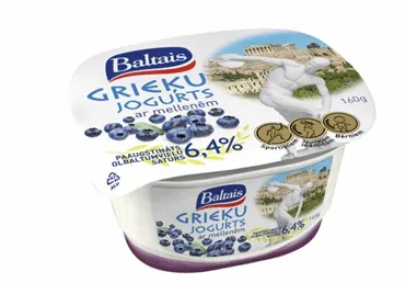 Jogurts GRIEĶU ar mellenēm 6,4% 160g