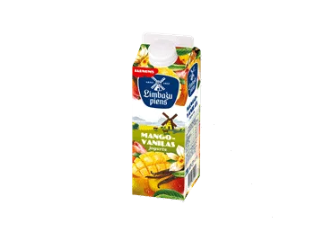 Jogurts LIMBAŽU PIENS mango-vaniļu 950g