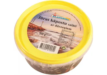 Jūras kāpostu salāti ar dārzeņiem ELANDERS 300g