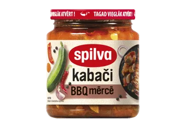 Kabači SPILVA BBQ mērcē 540g