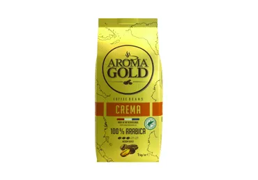 Kafijas pupiņas AROMA GOLD CREMA 1kg