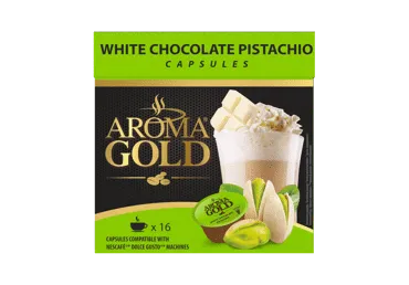 Kafijas kapsulas AROMA GOLD Pistachio 16x16g