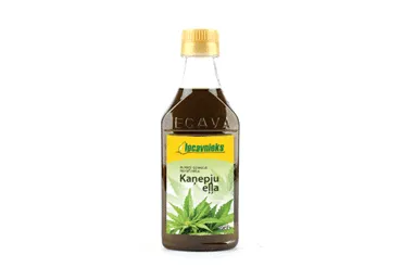 Kaņepju eļļa IECAVNIEKS nerafinēta 200ml