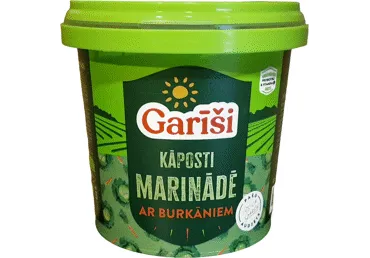 Kāposti ar burkāniem marinādē 650g