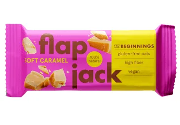 Karameļu batoniņš THE BEGINNINGS FlapJack 60g