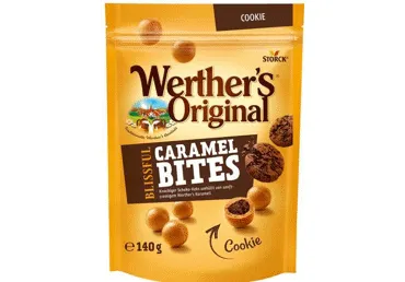 Karameļu konfektes Cookie WERTHER'S ORIGINAL 140g