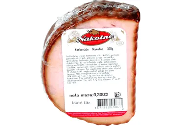 Karsti kūpināta cūkgaļas karbonāde NĀKOTNE 300g