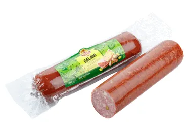 Karsti kūpināta salami ar sieru un pistācijām ĀDAŽI sver.