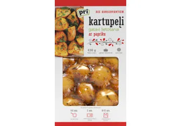 Kartupeļi vārīti ar papriku 430g
