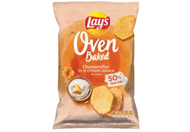 Kartupeļu  čipsi LAY'S OVEN ar gaileņu un krējuma garšu 110
