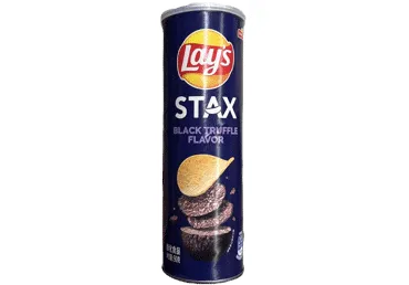 Kartupeļu čipsi LAY'S Stax ar melno trifeļu garšu 90g