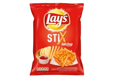Kartupeļu čipsi LAY'S STIX ar kečupa garšu 130g