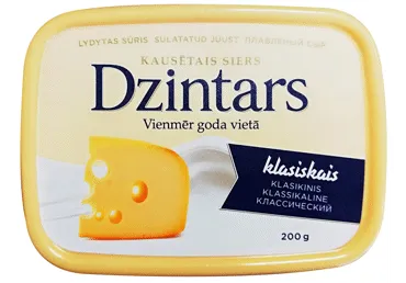 Kausētais siers DZINTARS klasiskais 200g