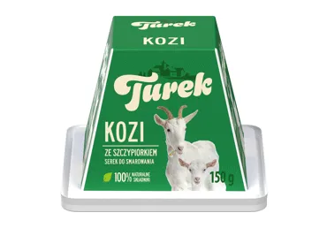 Kazas piena siers Kozi ar zaļumiem TUREK 150g