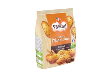 Kēkss ST.MICHEL MADELEINES mini šokolādes 175g