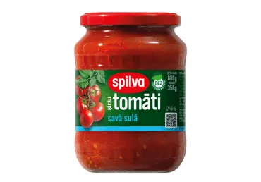 Ķiršu tomāti SPILVA savā sulā 680g