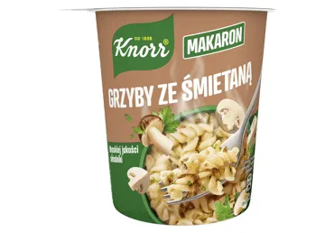 Ātri pagatavojamas nūdeles KNORR ar sēņu mērci 59g
