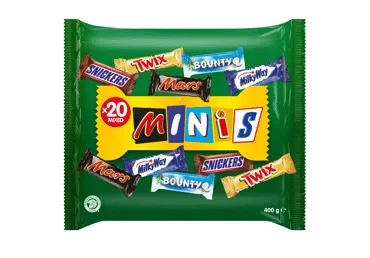Konfekšu asorti MARS (MINIS) 400 g