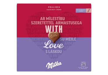 Konfekšu kārba I LOVE MILKA 110g