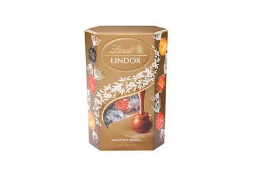 Konfekšu kārba LINDOR asorti 200g