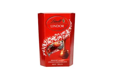Konfekšu kārba LINDOR piena 200g