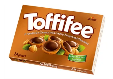 Konfekšu kārba TOFFIFEE 200g 